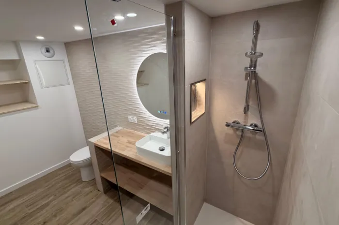 Rénovation complète de salle de bain