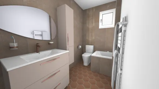 Rénovation complète salle de bain maison à Seyssel , Belley, AINPACT'RÉNOV