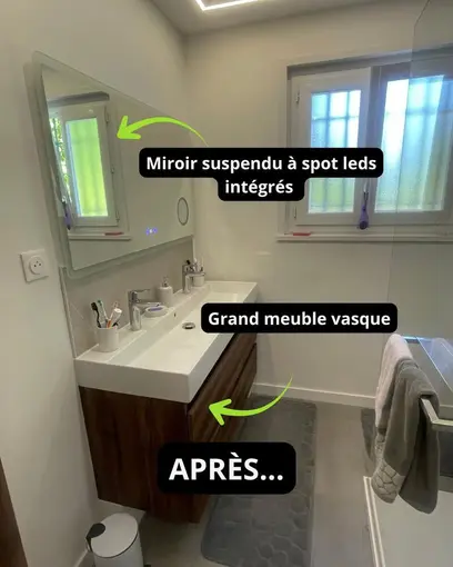 Salle de bain douche italienne Chambéry, Belley, AINPACT'RÉNOV