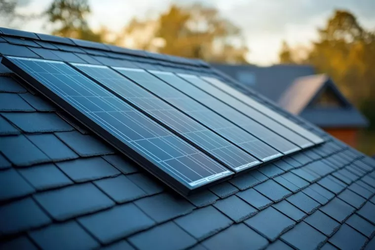 Comment poser des panneaux photovoltaïques sur un toit en ardoise dans une maison ?, Belley, AINPACT'RÉNOV
