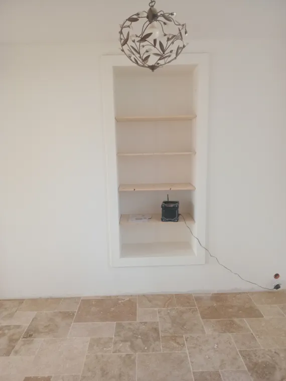 pose travertin opus romain