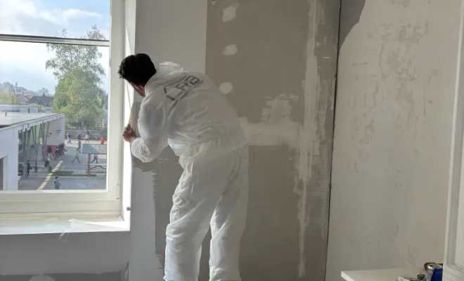 reprise de tableau de fenetres, murs et sous bassement 