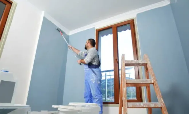 Différence entre peinture pro et grand public, Belley, AINPACT'RÉNOV