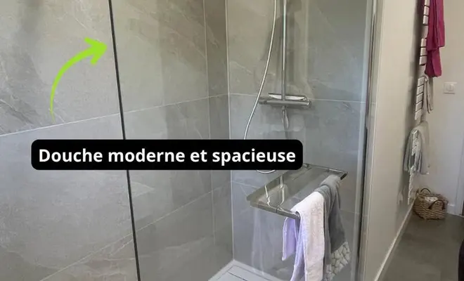 Salle de bain douche italienne Chambéry, Belley, AINPACT'RÉNOV