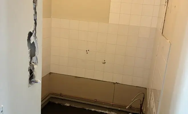 Dépose avant rénovation